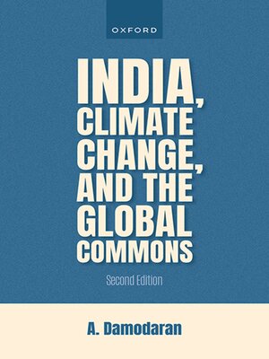 cover image of India, Climate Change, and the Global Commons